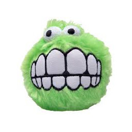 Rogz Fluffy Grinz 6,4 cm | Balle peluche pour chien