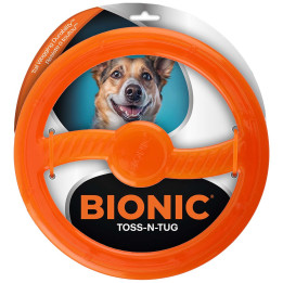 BIONIC Toss-N-Tug 23 cm | Jouet de tirage pour chien