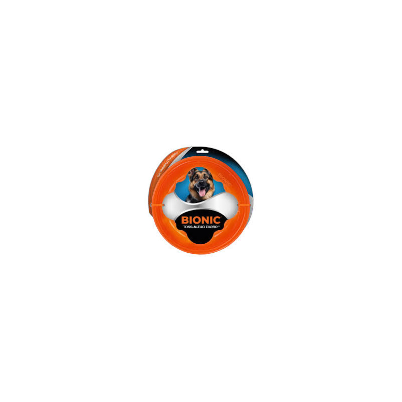 BIONIC jouet de rapport Toss-N-Tug Turbo Orange