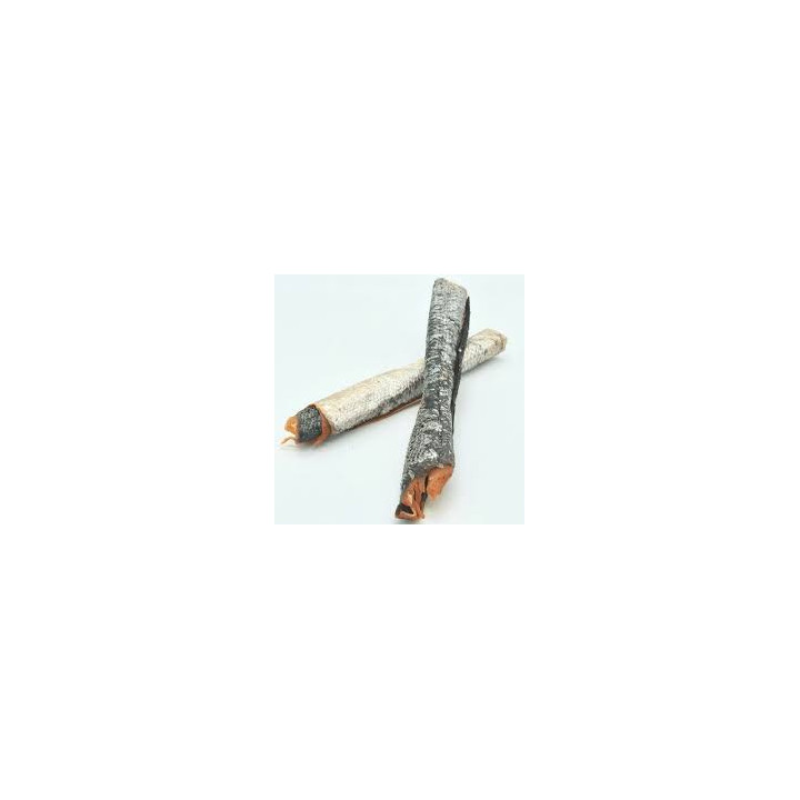 Peau de saumon avec chair 200 g | Friandise chien
