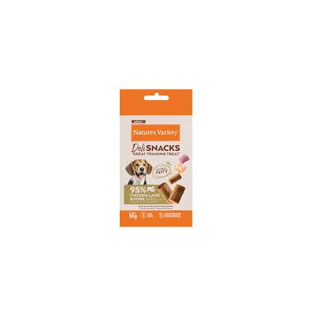 DeliSnack adulte poulet agneau porc 50g