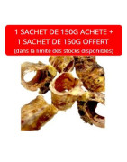 Trachées de boeuf 5cm 150g + 1 sachet de 150g offert (soit 300g pour 5€)