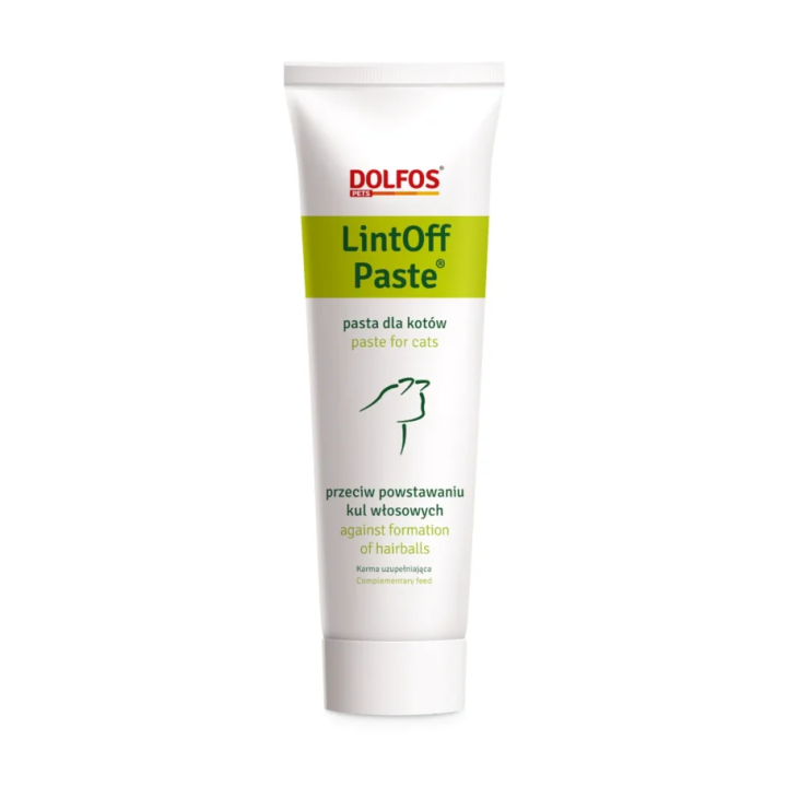 Dolfos LintOff Paste 100 g | Anti-boules de poils chat