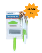Grooming kit Ensemble brosses et peignes Pawise Pet (prix initial 12.50€)