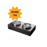 Porte gamelle simili cuir (prix initial 25.90€)