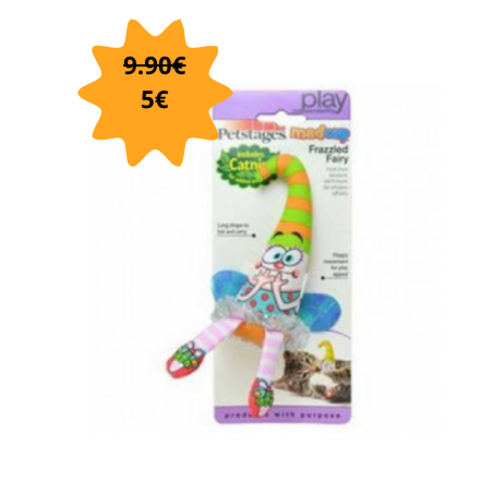 frazzled fairy avec herbe à chat intégré (prix initial 9.90€)