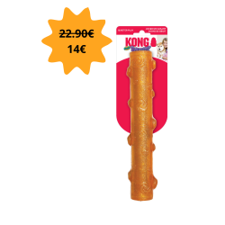 Jouet pour chien qui crépite KONG rose (prix initial 22.90€)