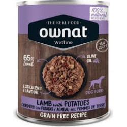 ownat wetline patée Agneau et Pommes de terre 395g
