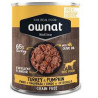 Ownat wetline patée Dinde et citrouille 395g