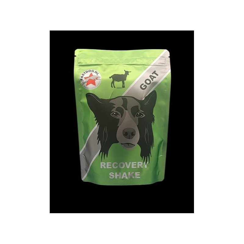 Recovery shake 500 g fastdog récupération chèvre ( précommande)