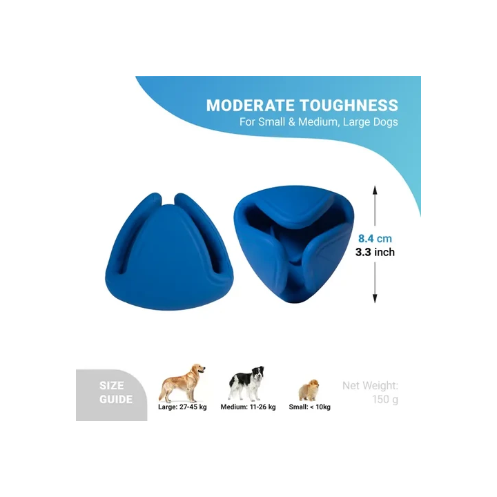ChewTastic Geo-Rella | Jouet à garnir pour chien
