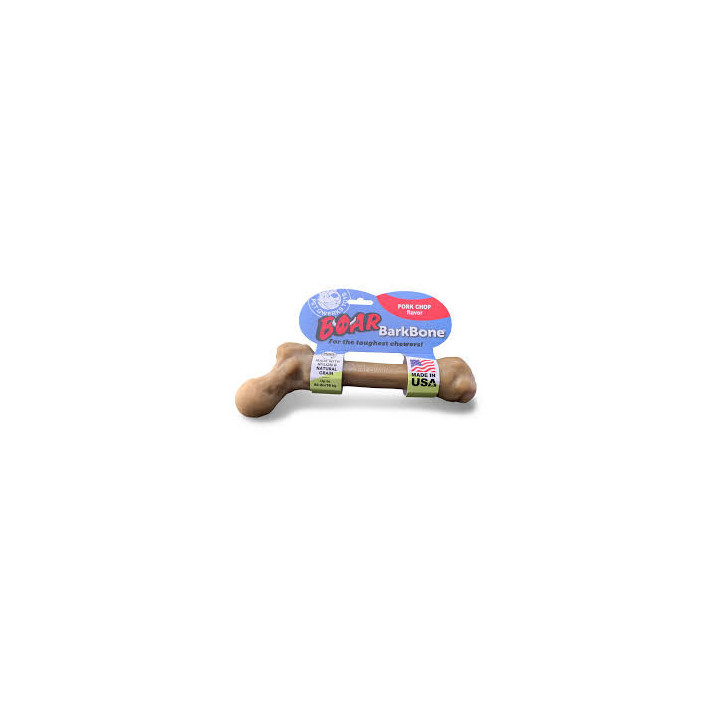 Pet Qwerks BarkBone | Os nylon saveur porc chien