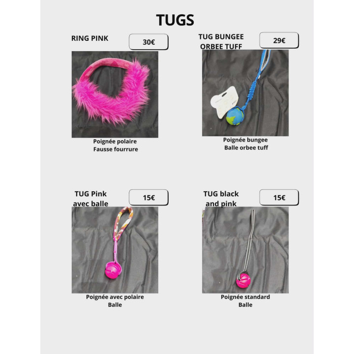 Tugs de motivation chien | Agility & sport canin