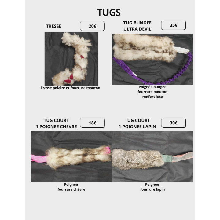 Tugs de motivation chien | Agility & sport canin