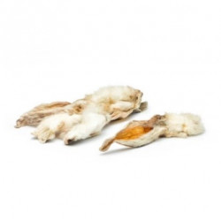 oreille de lapin avec poils 250g  ( Animalerie Is sur tille à 20 min de  DIJON en cote d'or)