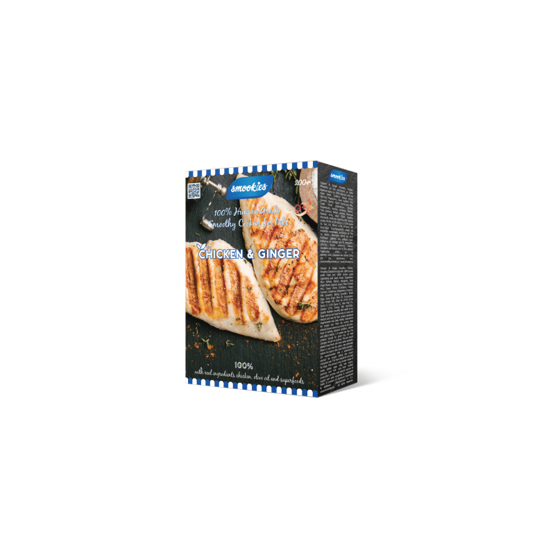 Biscuits smookies Poulet & Gingembre 200 g pour chiens