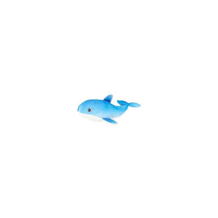 Peluche Baleine Duvoplus pour chien 27 cm | Nature Hito Croq