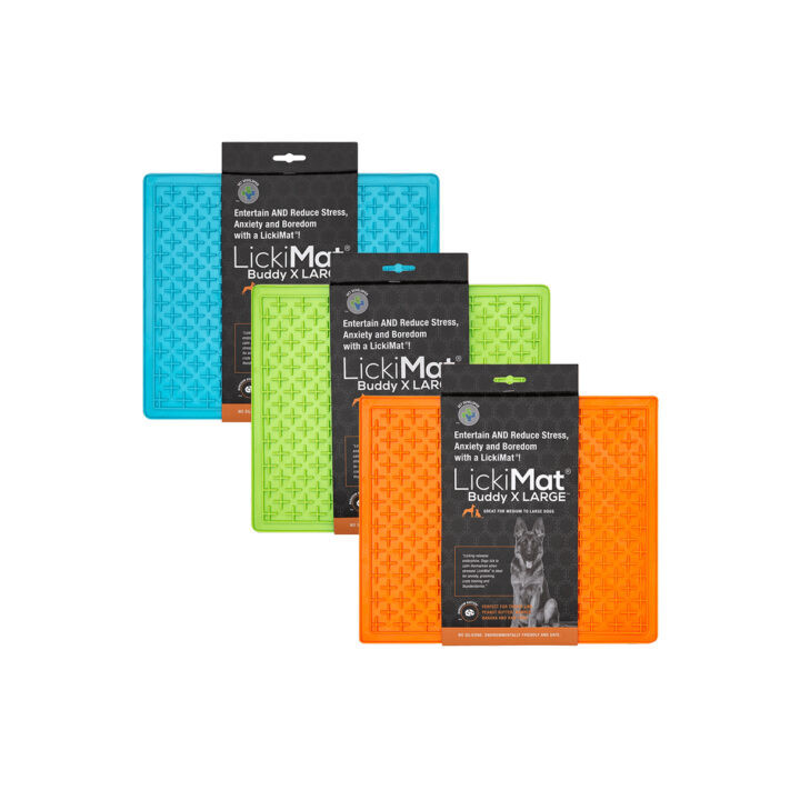 LickiMat Buddy XL | Tapis de léchage chien & chat