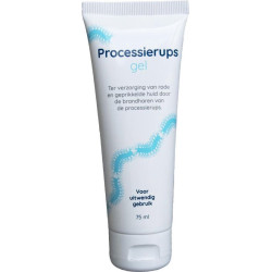 Processierups gel 75 ml (gel apaisant après exposition aux poils de chenille processionnaire, piqûres d'insectes et de méduses)