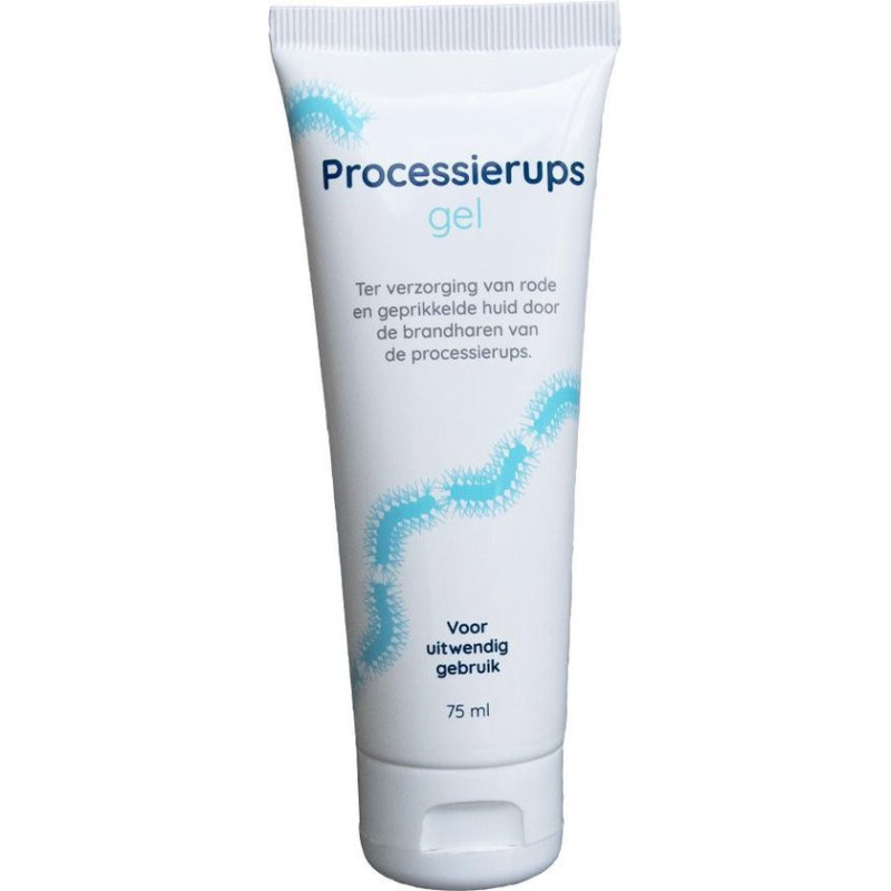 Processierups gel 75 ml (gel apaisant après exposition aux poils de chenille processionnaire, piqûres d'insectes et de méduses)