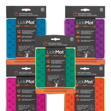 LickiMat mini tuff buddy (couleurs selon arrivage)