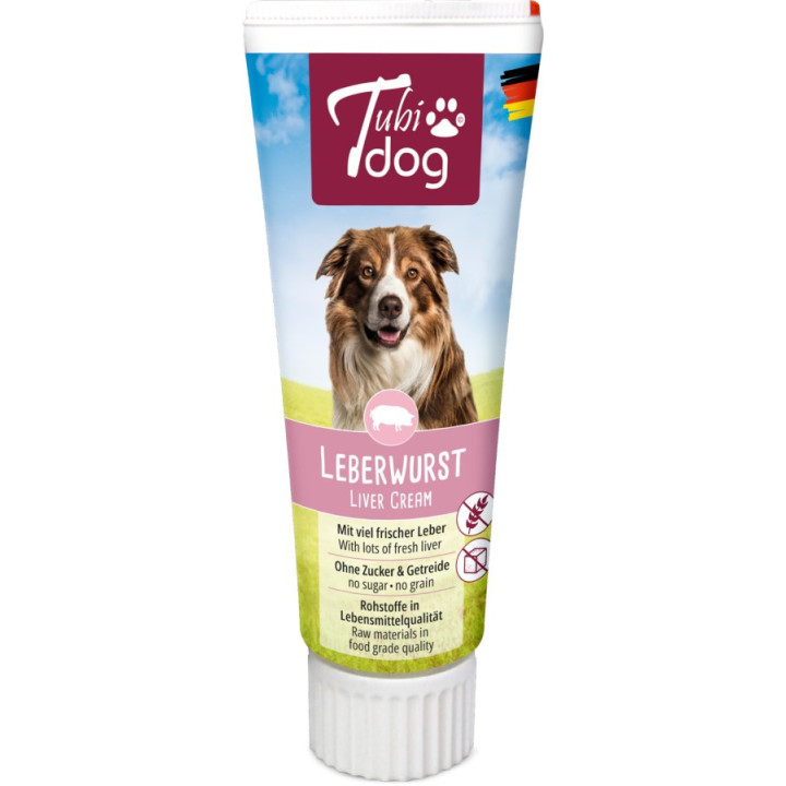 Tubi dog crème de foie pour chien 75 g
