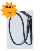 Laisse cuir 100cm/16mm diamond dog chic duvo+ (prix initial 24.90)
