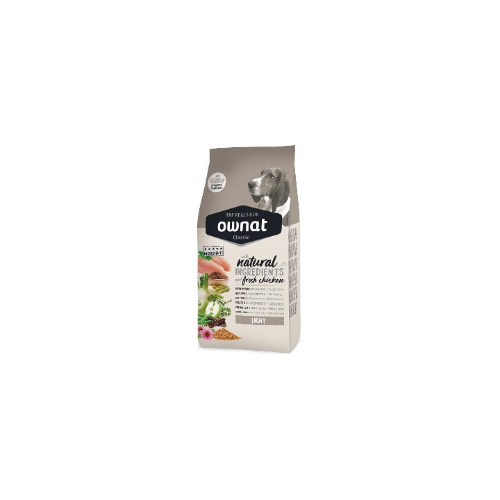 Ownat Classic Light 20 kg | Croquettes chien adulte
