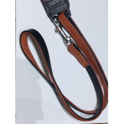 Laisse cuir 100cm/16mm diamond dog chic duvo+