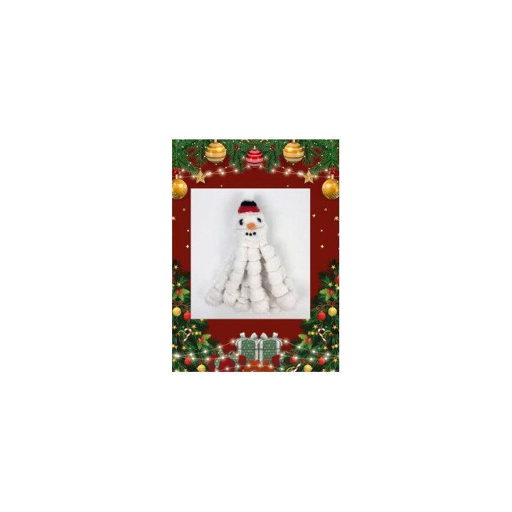 Peluche bonhomme de neige chien | GOR REEF Holiday Noël