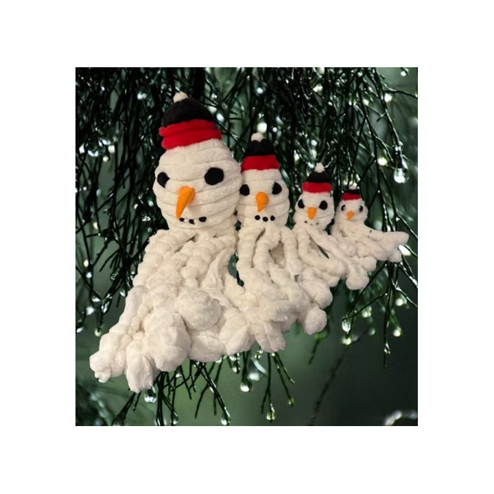 Peluche bonhomme de neige chien | GOR REEF Holiday Noël