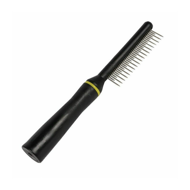 Peigne pour les fourrures épaisses, double pelage et lors des mues