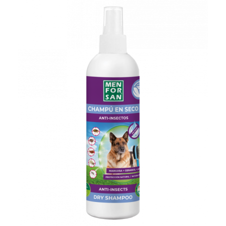 Spray anti parasitaire pour chien huile de margousier (neem), géraniol et huile de lavandin 250ml