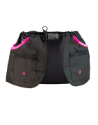 Ceinture d'entraînement MELLY speed dogsport noir et rose xs-m