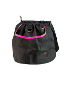 Ceinture d'entraînement MELLY speed dogsport noir et rose xs-m