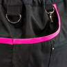 Ceinture d'entraînement MELLY speed dogsport noir et rose xs-m