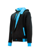 Veste-pull de sport canin Kira speed dogsport xxl noir et bleu
