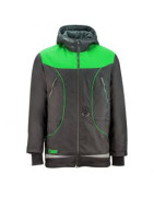 Veste d'hiver Sports canins LUCA speed dogsport xxl noir et vert