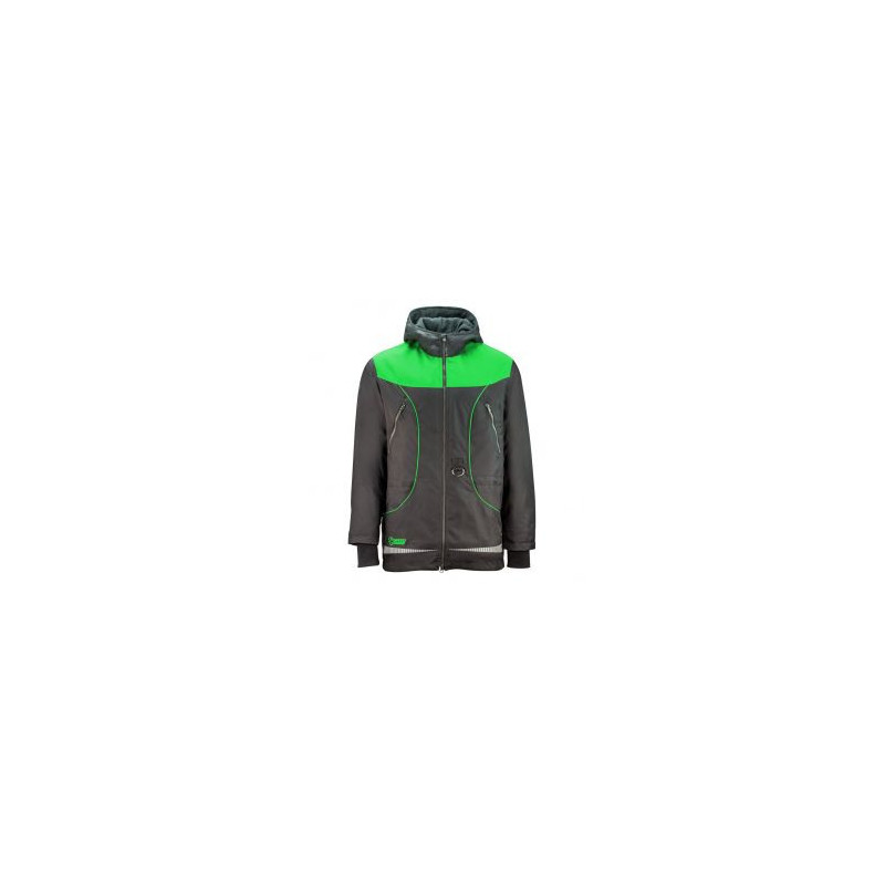 Veste d'hiver Sports canins LUCA speed dogsport xxl noir et vert