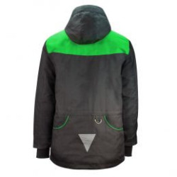 Veste d'hiver Sports canins LUCA speed dogsport xxl noir et vert