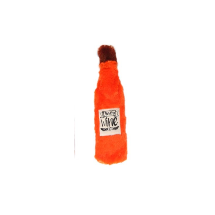 Peluche bouteille chien AFP Doggie’s Happy Hour | Jouet couineur