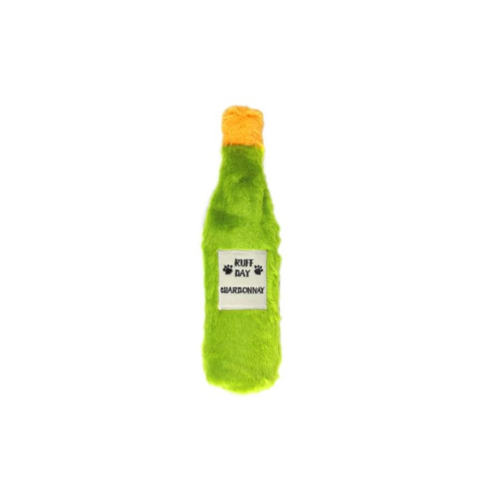 Peluche bouteille chien AFP Doggie’s Happy Hour | Jouet couineur
