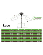 Veste d'hiver Sports canins LUCA speed dogsport xxl noir et vert