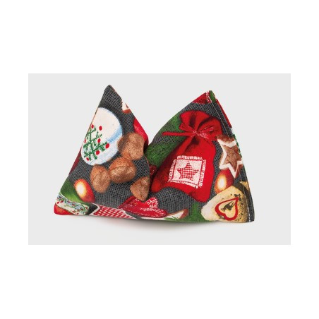 Coussin à bruissement Noël 4cats avec catnip