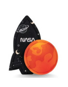 4cats NASA Fusée et planète Mars avec catnip et matatabi (vigne argentée)