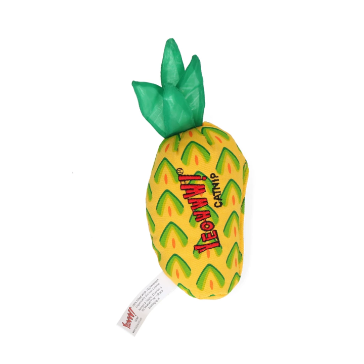 Yeowww! Ananas Catnip pour chat | Jouet herbe à chat