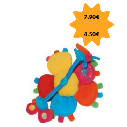 Jouet fleur chien & chat Chipie | Peluche couineur