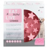 Gamelle anti-glouton Eat Slow Live Longer étoile rose taille L