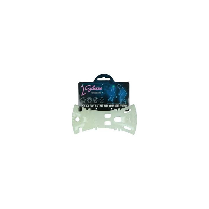 Os phosphorescent chien 2 Glow Treat Bone | 15 cm