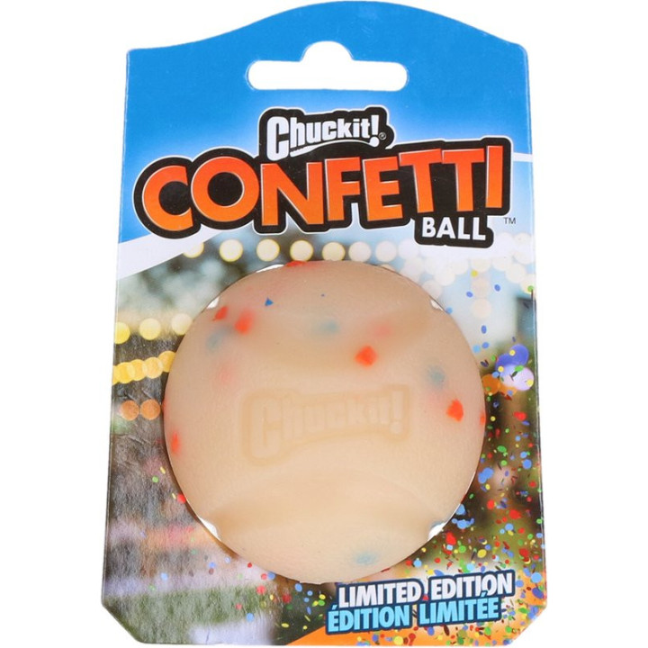 Balle Chuckit! Confetti Ball | Balle rebondissante chien